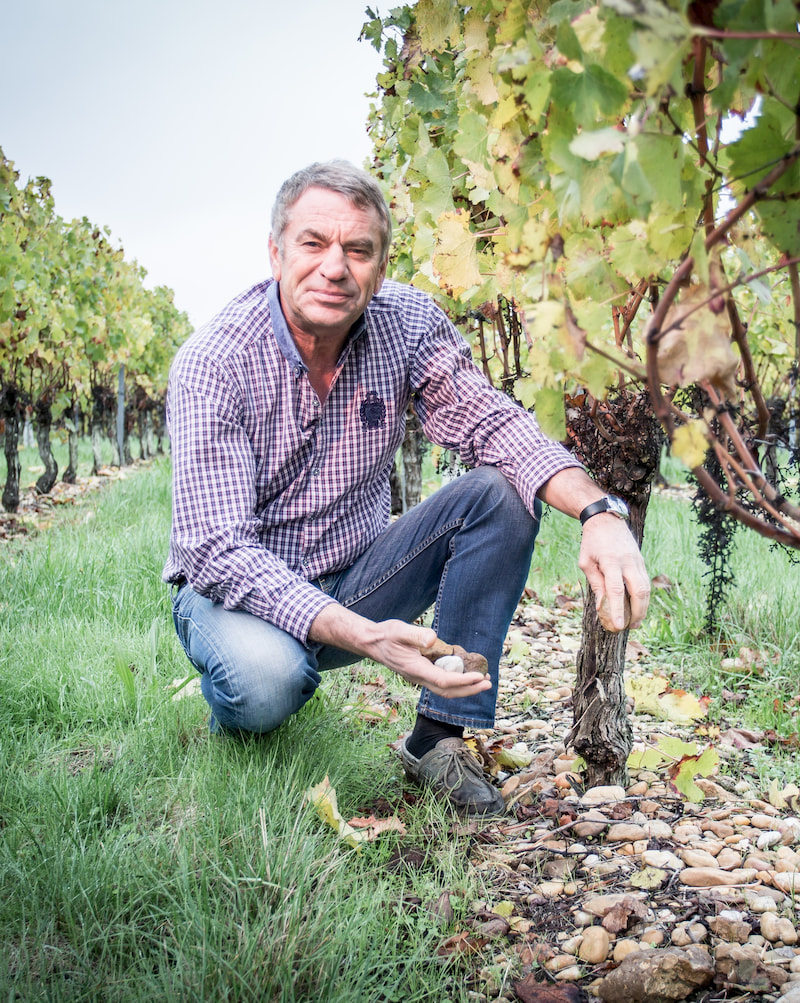 Patrick Carteyron, propriétaire du domaine La Fleur Penin